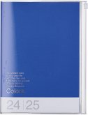 MARK'S 2024/2025 Taschenkalender A5 vertikal, COLORS // Blue