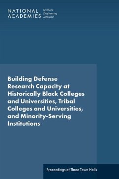 Building Defense Research Capacity at Historically Black Colleges and Universities, Tribal Colleges and Universities, and Minority-Serving Institutions - National Academies of Sciences Engineering and Medicine; Policy And Global Affairs; Board On Higher Education And Workforce