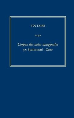 Corpus Des Notes Marginales (9A) - Voltaire