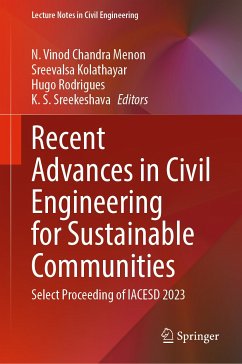 Recent Advances in Civil Engineering for Sustainable Communities (eBook, PDF)