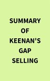 Summary of Keenan's Gap Selling (eBook, ePUB)