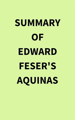 Cover Summary of Edward Feser's Aquinas (eBook, ePUB)