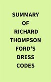 Summary of Richard Thompson Ford's Dress Codes (eBook, ePUB) Summary of Richard Thompson Ford's Dress Codes (eBook, ePUB)