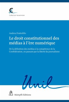Cover Le droit constitutionnel des médias à l'ère numérique (eBook, PDF)