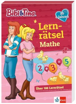 Cover Bibi & Tina: Lernrätsel Mathe ab 6 Jahren