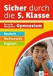 Klett Sicher durch die 5. Klasse -... - Bild 1