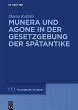 Munera und Agone in der Gesetzgebung... - Bild 1