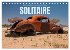 Solitaire Alte verlassene Autos in der namibischen Wüste (Tischkalender 2025 DIN A5 quer), CALVENDO Monatskalender