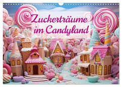 Zuckerträume im Candyland (Wandkalender 2025 DIN A3 quer), CALVENDO Monatskalender