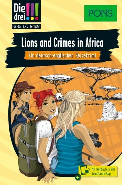 PONS Die Drei !!! Lions and Crimes in Africa - Vogel, Kirsten