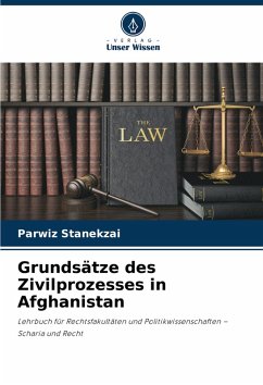 Cover Grundsätze des Zivilprozesses in Afghanistan