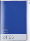 MARK'S 2024/2025 Taschenkalender B6 vertikal, Colors // Blue