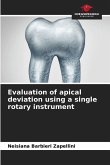 Evaluation of apical deviation using a single rotary instrument