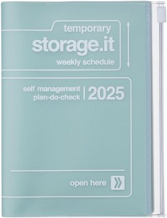 MARK'S 2024/2025 Taschenkalender A6 vertikal, Storage it // Mint