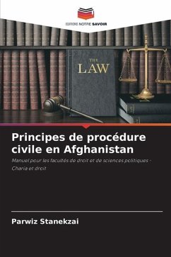 Principes de procédure civile en Afghanistan - Stanekzai, Parwiz