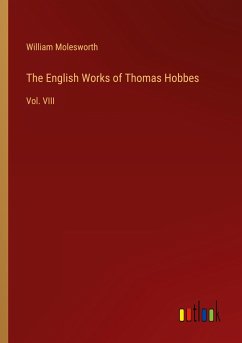 The English Works of Thomas Hobbes