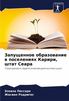 Cover Zapuschennoe obrazowanie w poseleniqh Kariri, shtat Seara