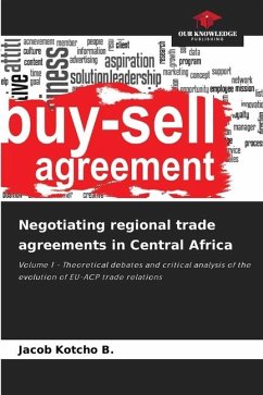 Negotiating regional trade agreements in Central Africa - Kotcho B., Jacob