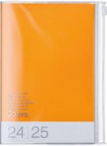 MARK'S 2024/2025 Taschenkalender B6 vertikal, Colors // Orange