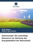 Solarenergie: Die zukünftige Ressource zur Deckung des Energiebedarfs der Menschheit