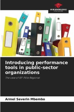 Introducing performance tools in public-sector organizations - Mbembo, Armel Severin