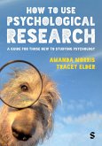How to Use Psychological Research (eBook, ePUB)