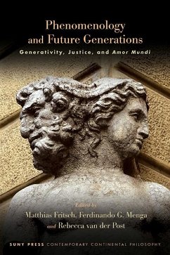 Cover Phenomenology and Future Generations (eBook, ePUB)