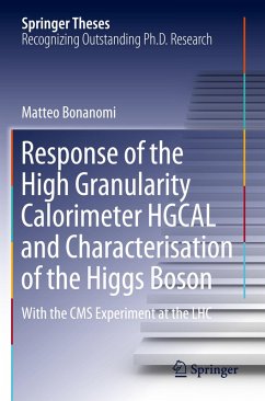 Cover Response of the High Granularity Calorimeter HGCAL and Characterisation of the Higgs Boson