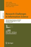 Research Challenges in Information Science