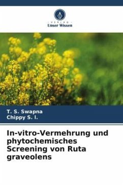 In-vitro-Vermehrung und phytochemisches Screening von Ruta graveolens - Swapna, T. S.;S. l., Chippy