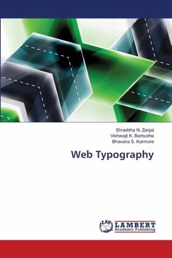 Web Typography - Zanjat, Shraddha N.;Barbudhe, Vishwajit K.;Karmore, Bhavana S.