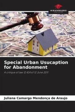 Special Urban Usucaption for Abandonment - Camargo Mendonça de Araujo, Juliana