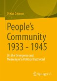 People's Community 1933 - 1945 (eBook, PDF)