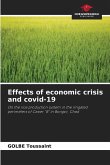 Effects of economic crisis and covid-19