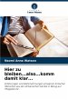 Hier zu bleiben...also...komm damit... - Bild 1