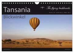 Tansania Blickwinkel 2025 (Wandkalender 2025 DIN A4 quer), CALVENDO Monatskalender - Calvendo;flying bushhawks, The