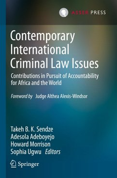 Contemporary International Criminal Law Issues