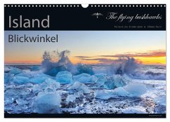 Island Blickwinkel 2025 (Wandkalender 2025 DIN A3 quer), CALVENDO Monatskalender - Calvendo;flying bushhawks, The