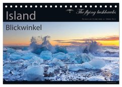 Island Blickwinkel 2025 (Tischkalender 2025 DIN A5 quer), CALVENDO Monatskalender - Calvendo;flying bushhawks, The