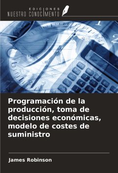 Cover Programación de la producción, toma de decisiones económicas, modelo de costes de suministro