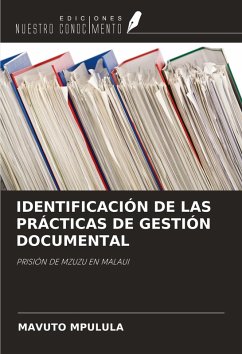 Cover IDENTIFICACIÓN DE LAS PRÁCTICAS DE GESTIÓN DOCUMENTAL