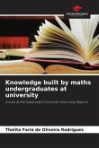 Knowledge built by maths undergraduates at university