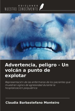 Cover Advertencia, peligro - Un volcán a punto de explotar