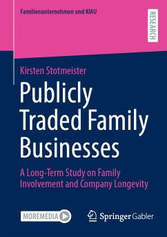 Publicly Traded Family Businesses (eBook, PDF) - Stotmeister, Kirsten