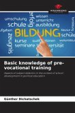 Basic knowledge of pre-vocational training