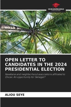 OPEN LETTER TO CANDIDATES IN THE 2024 PRESIDENTIAL ELECTION - SEYE, ALIOU