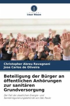 Beteiligung der Bürger an öffentlichen Anhörungen zur sanitären Grundversorgung - Abreu Ravagnani, Christopher;de Oliveira, José Carlos