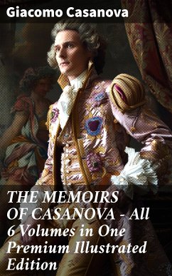 THE MEMOIRS OF CASANOVA - All 6 Volumes in One Premium Illustrated Edition (eBook, ePUB) - Casanova, Giacomo