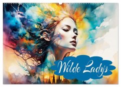 Wilde Ladys (Wandkalender 2025 DIN A2 quer), CALVENDO Monatskalender