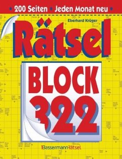 Cover Rätselblock 322